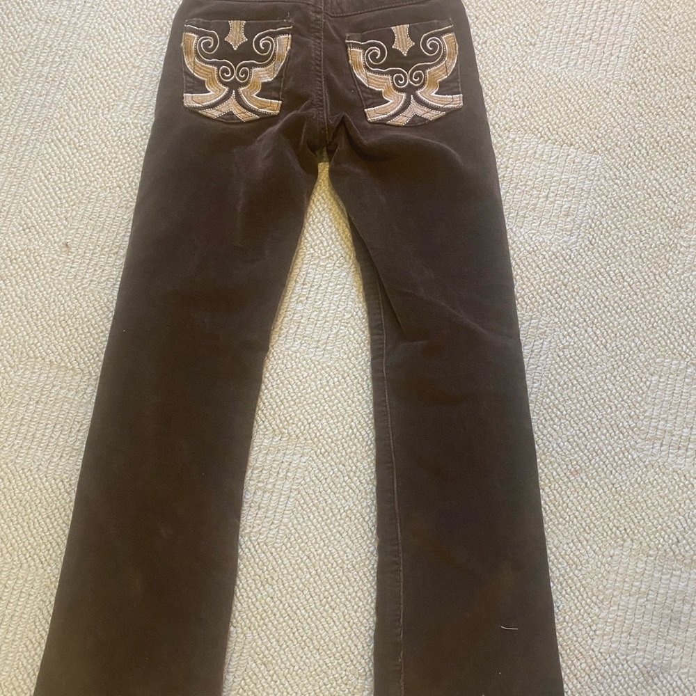 Pinc Premium Girls Brown corduroy pants/jeans